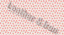 New Peaches Pattern Design Vinyl Checkbook Cover
