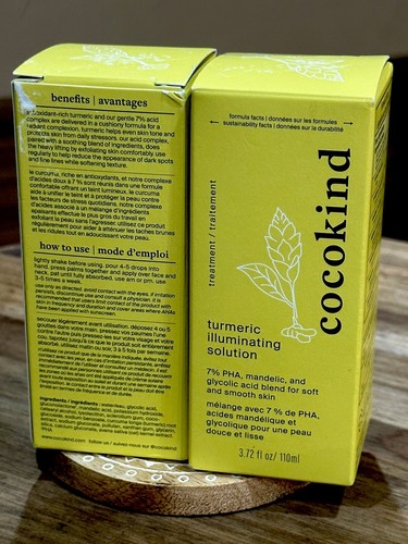 New!!! COCOKIND Turmeric Illuminating Solution 3.72 fl oz- Skin Care - 第 4/7 張圖片