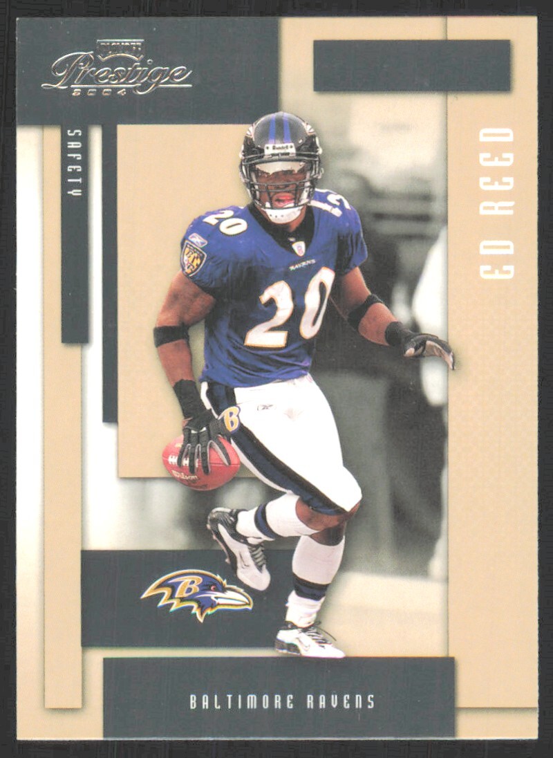 2004 Playoff Prestige Ed Reed Baltimore Ravens #9