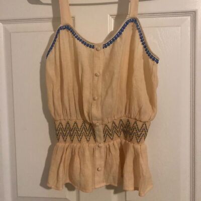  Cute little summer top Mine Large Beige