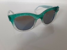 Preowned Disney Frozen 2 Kids Sunglasses Blue Snowflake 100 UV Protection Girls