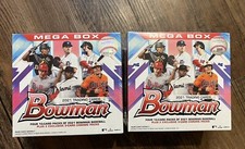 2021 Topps MLB Bowman Baseball Mega Box Factory Sealed *LOT OF 2”