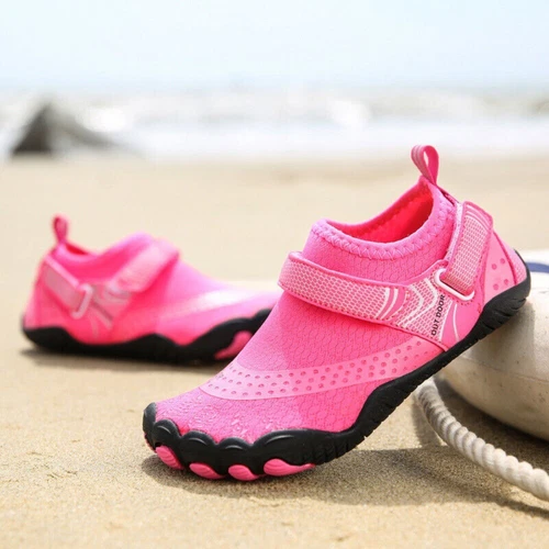 Aqua Shoes Water Shoes Barefoot Non-Slip Quick Dry Beach Swim Yoga Exercise Kids - Picture 10 of 16