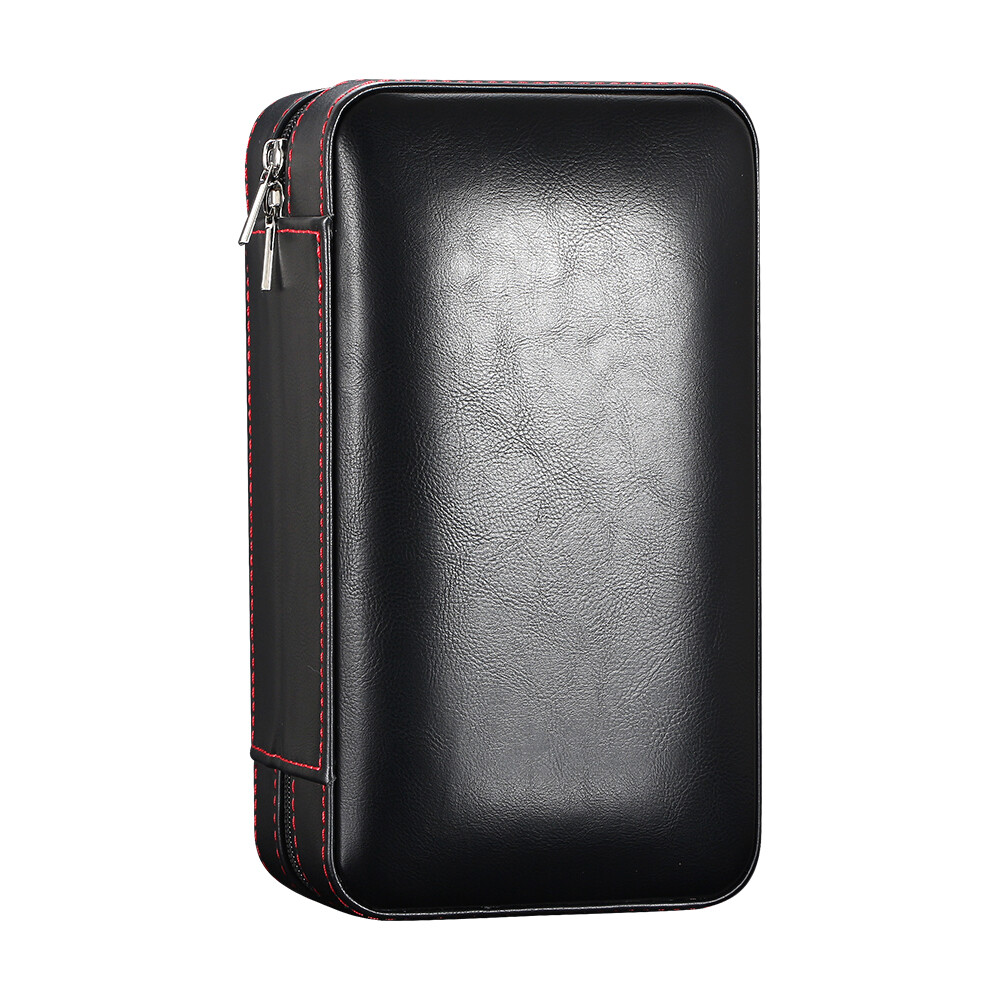 Galiner Cigar Travel Humidor Case Cedar Tray Holder Golf Cigars