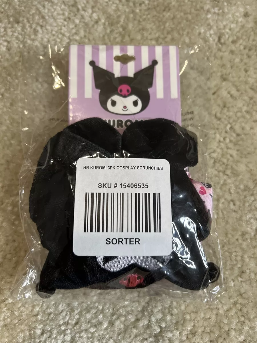 Kuromi Plush Scrunchie