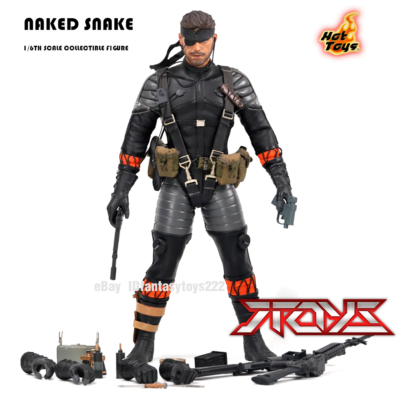 中古 スネーク snake hottoys フィギュア Hot Toys VGM15 Metal Gear Solid 3 Snake Sneaking Suit Ver