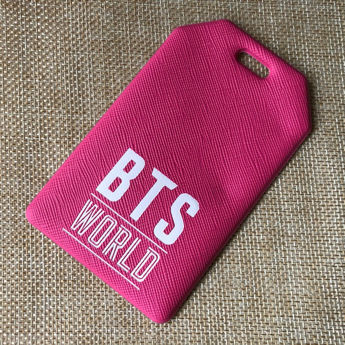 BTS RM [ World OST ] Official Luggage Name Limited Tag / New