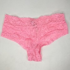 The Lacie Victoria s Secret Low Rise Boy Short Pink Panties LG Lacey Vtg