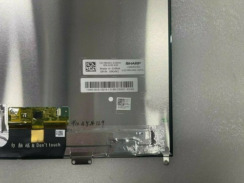13" FHD LCD Touch Screen Assembly LQ134N1JX41 For Dell XPS 13 7390 2-in-1 Black - Picture 2 of 6