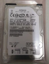 Hitachi HTE721060G9AT00 0A26612 60GB IDE 2.5" 7.2K RPM Laptop Hard Disk Drive 