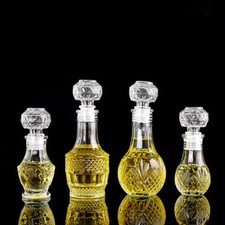 50ml Transparent Leere Geist Whisky Wein Flasche Glas Alkohol Schnaps Flaschen