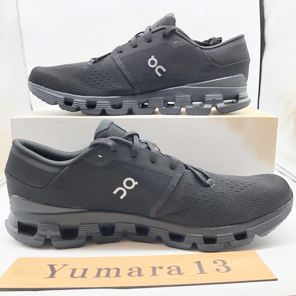 On Men's Cloud X 4 Black Eclipse Training Shoes 3ME30040106 Men's Size image 4