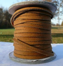 Suede Leather 1/8" Crafting Lace Cord 25 yd