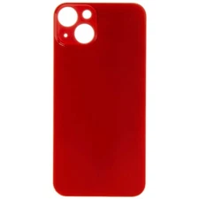 Back Glass Big Hole for Apple iPhone 13 Red Replacement Repair Part Fix