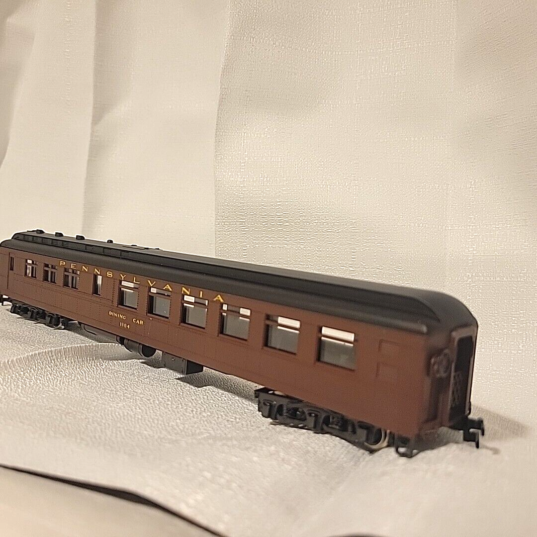 3 AHM HO Scale PRR Passenger Cars 6273 Diner 6421 Observation 6422 Post