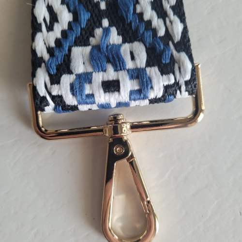 Verstellbarer breiter marineblauer Umhängegurt Ersatz für Handtasche Geldbörse 2" Gitarre - Bild 8 von 21