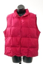 L.L. Bean Button Up Puffer Vest Women's Sz XL