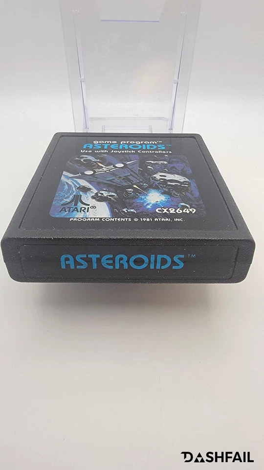 Asteroids (Atari 2600, 1982) Complete In Box + Manual + Original Box - Image 2 of 4