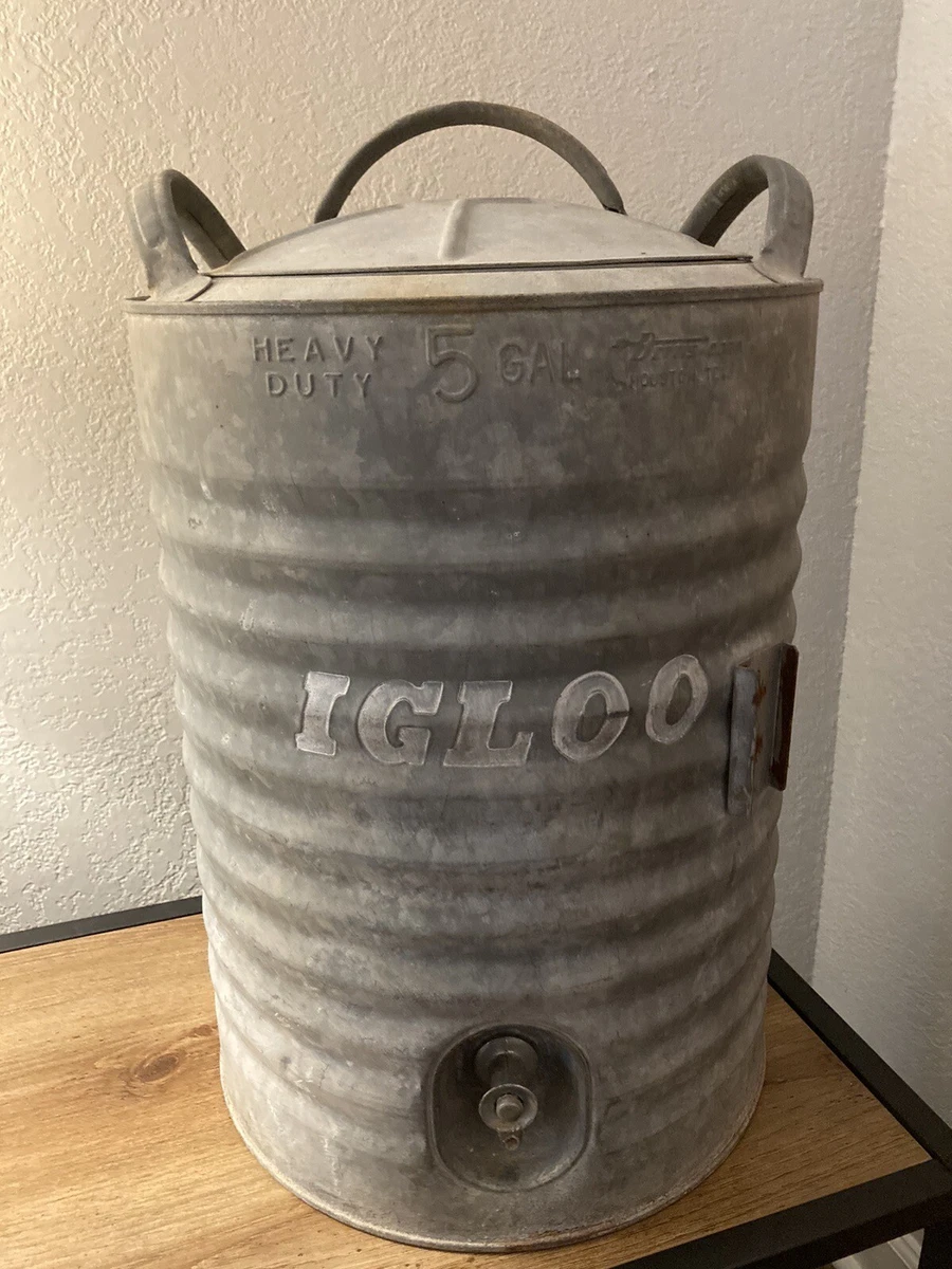 Antique igloo hot sale water cooler