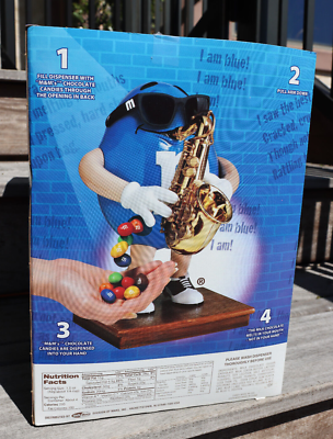 M&M'S Dispenser Limited Edition Collector Series Blues Cafe M&M'S Dispenser Limited Edition Collector Series Blues Cafe