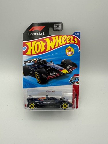 2025 Hot Wheels Track Aces Oracle Red Bull Racing Formula 1 F1 Race Car New