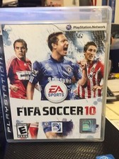 FIFA Soccer 10 PS3 Complete game w/ manual Sony PlayStation 3 Clean Disc