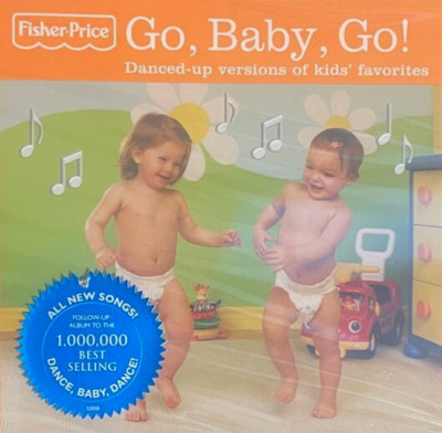 Go, Baby, Go! (CD, 2010, Fisher Price) Free Shipping!