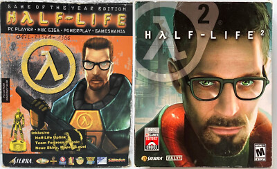 Sierra Half Life Year Edition / Half Life 2 PC Computer Spiel USK 16