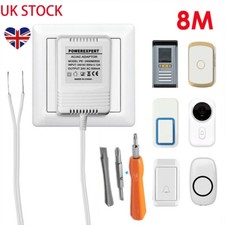 Video Ring Doorbell Transformer 8M Power Supply Charging Adapter Charger