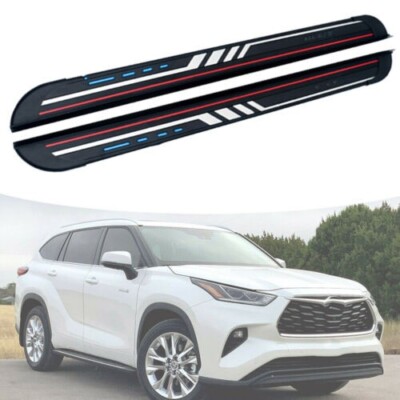 Running Boards Side Steps Pedal Nerf Bar fits for Toyota Highlander XU70 2020-23