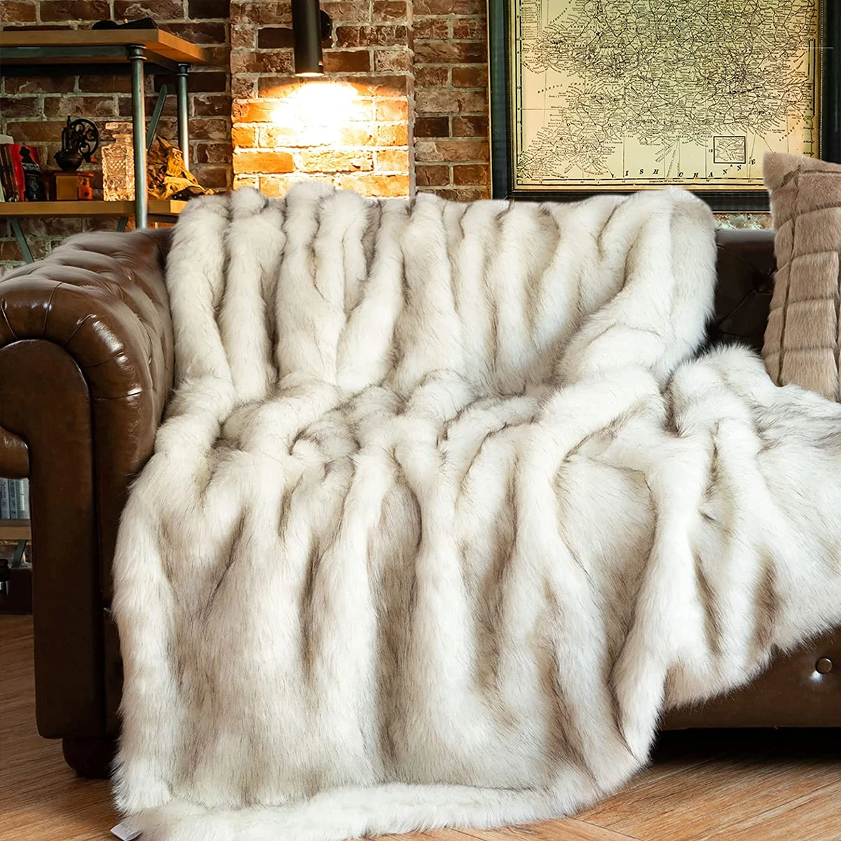 Furry Vuitton Blanket