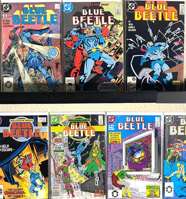 Blue Beetle DC Comics lot of (7) Vintage Classic Comic Books Bronze Age Lot
