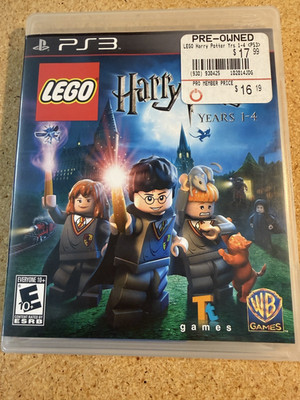 PS3 Game Lego Harry Potter Years 1-4 Very Clean