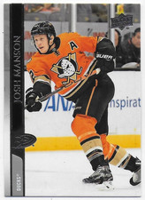 2020-21 Upper Deck #4 Josh Manson - Anaheim Ducks
