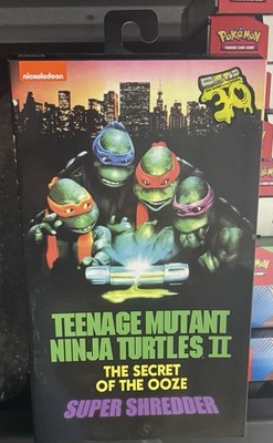 NECA Teenage Mutant Ninja Turtles 2 II Super Shredder Secret of the Ooze New
