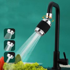 360 Swivel Kitchen Tap Head Water Saving Faucet Extender Sink Spray Aerator