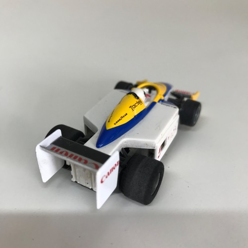 TYCO 440-X2 HO Slot Car 1991 Williams F1 #5 Nigel Mansell Canon Narrow Chassis - Picture 5 of 9