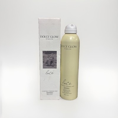 Dolce Glow Isabel Alysa Clear Self-Tanning Mist Light-Medium 6.4oz + DG MITT