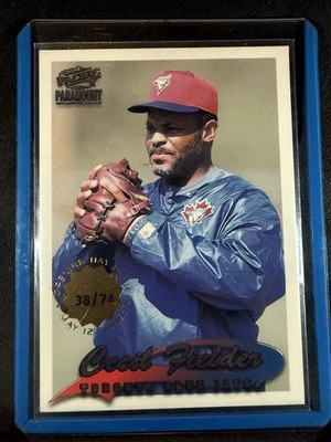 1999 Pacific Paramount Cecil Fielder #245 Opening Day 38/74