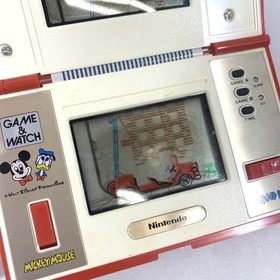 Nintendo Game & Watch Mickey & Donald DM-53 1982 LCD Handheld Disney Vintage