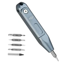 Otacle D1 Mini Precision Screwdriver Set, 9 in 1 EDC Multi Bit Aluminum-grey