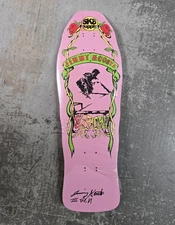 Limited Edition PINK Sk8supply Jimmy Acosta Skateboard Deck Dogtown 