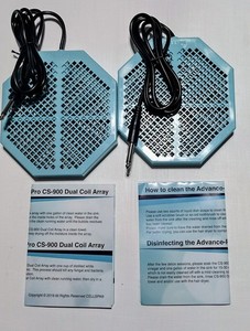 Cell Spa 2 Pc CS-900  6.5" X 5.5" Ion Detox Foot Bath Arrays .