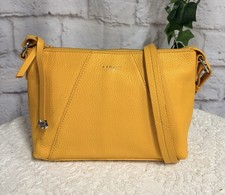 👜RADLEY “Wood Street” Finest Leather Small Crossbody Bag, Buttercup USED ONCE👜