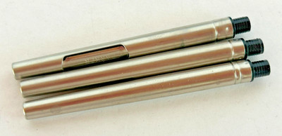3 VTG Parker Pen Slim Squeeze Converters Ink Fillers 3''L (Black sacks inside)