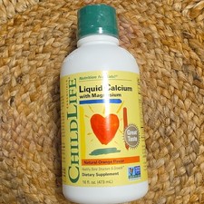 ChildLife Liquid Calcium Magnesium + D3 Zinc ...