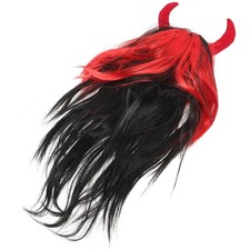 Halloween Cosplay Supplies Hair Accessories for Furry Evil Horns