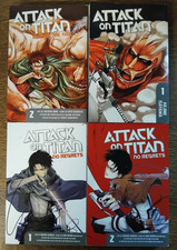 Attack On Titan - Hajime Isayama/Hikaru Suruga/ Gun Snark -  X 4 -  Various...
