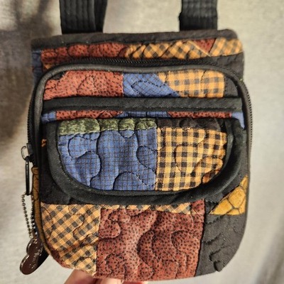 Donna Sharp Quilted Small Crossbody Bag Purse Boho Grunge Cottagecore Indie EUC
