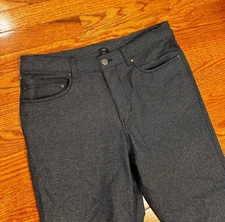 Lululemon ABC Pants Skinny *TC Tech Mens 31x28 Blue Casual Chino Golf LM5610S